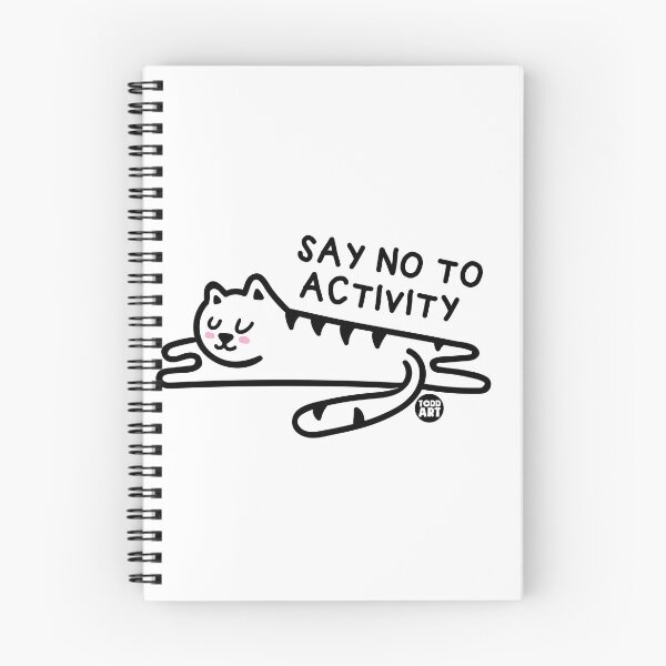 Item preview, SAY NO TO ACTIVITY CAT designed and sold by TODD GOLDMAN.