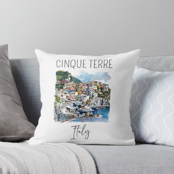 Item preview, Watercolor Design of Cinque Terre - Italy  designed and sold by Sketch-Shack.
