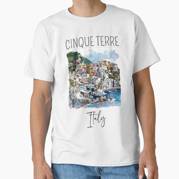 Item preview, Watercolor Design of Cinque Terre - Italy  designed and sold by Sketch-Shack.