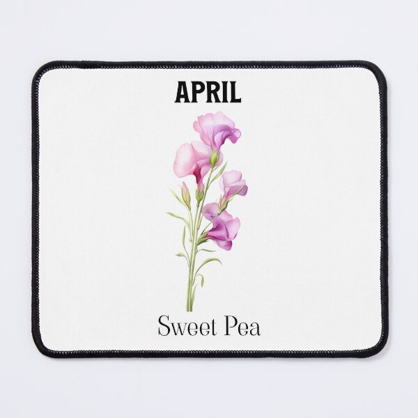 Item preview, April Sweet Pea flower designed and sold by DavidBriot.
