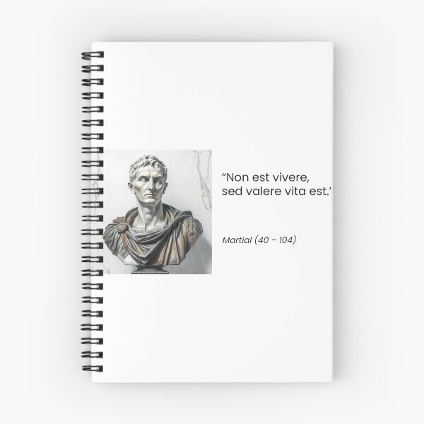 Item preview, Martial non est vivere designed and sold by QuotationInsp.