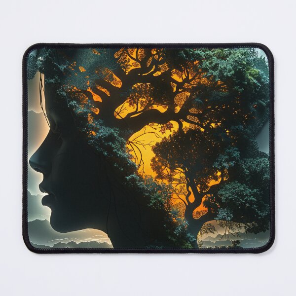 Item preview, Gaia Silhouette Backlit designed and sold by OccultDreams.