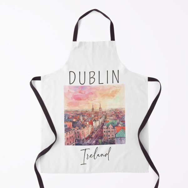 Item preview, Watercolor Design of Dublin - Ireland designed and sold by Sketch-Shack.