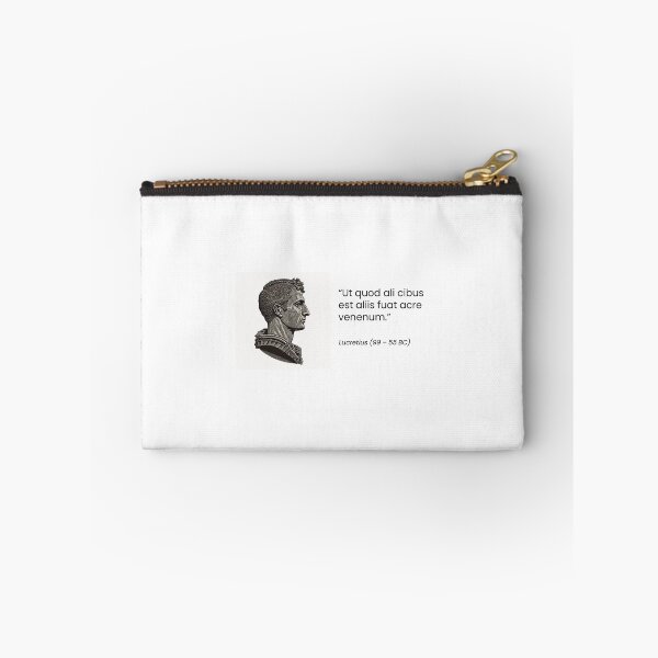 Item preview, Lucretius ut quod ali cibus designed and sold by QuotationInsp.
