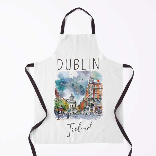 Item preview, Watercolor Design of Dublin - Ireland designed and sold by Sketch-Shack.