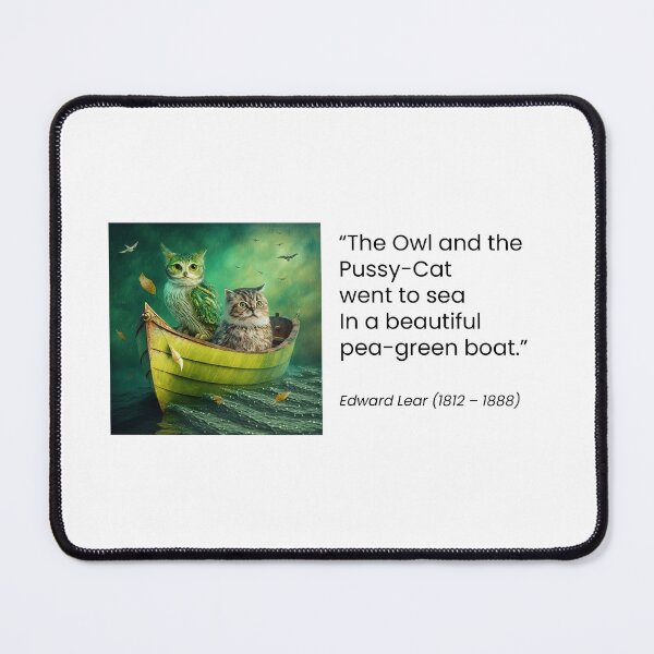 Item preview, Edward Lear The Owl and the Pussycat designed and sold by QuotationInsp.