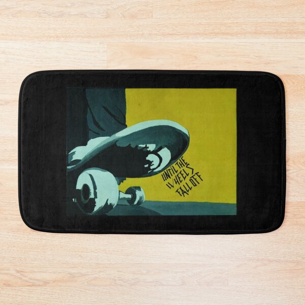 Item preview, Until the wheels fall off cult skateboard slogen designed and sold by KiZzPunkNSkate.