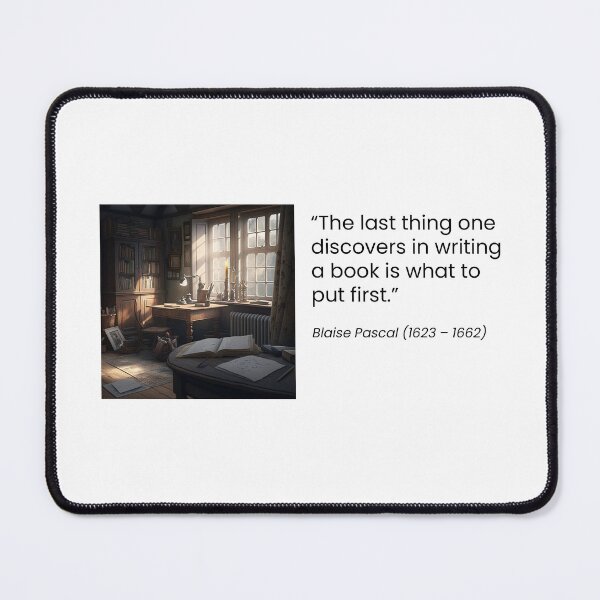 Item preview, Blaise Pascal designed and sold by QuotationInsp.