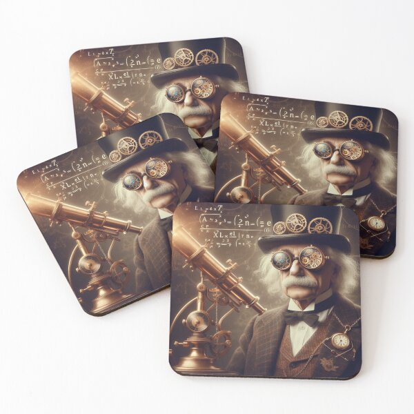 Item preview,  Albert Einstein Steampunk  designed and sold by sevenmountains.