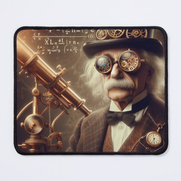 Item preview,  Albert Einstein Steampunk  designed and sold by sevenmountains.