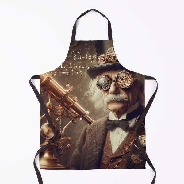 Item preview, Albert Einstein Steampunk designed and sold by sevenmountains.