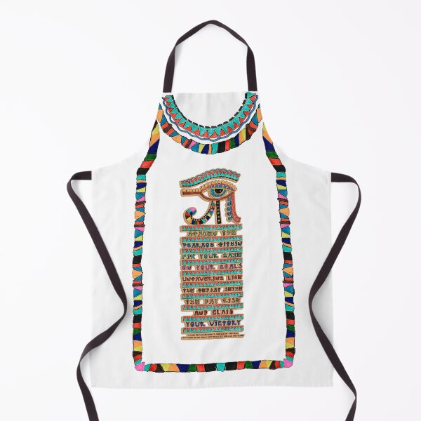 Item preview, Awaken the Pharaoh within. Fix your gaze on your goals, unwavering like the Wedjat. Seize the day, Rise and claim your victory | Empower Your Gaze: Ancient Wisdom Meets Modern Motivation designed and sold by ShabayekShop.