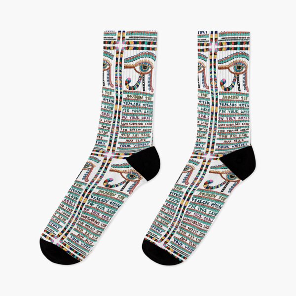Item preview, Awaken the Pharaoh within. Fix your gaze on your goals, unwavering like the Wedjat. Seize the day, Rise and claim your victory | Empower Your Gaze: Ancient Wisdom Meets Modern Motivation designed and sold by ShabayekShop.
