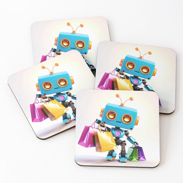 Item preview, robot shopping designed and sold by RichScalzo.