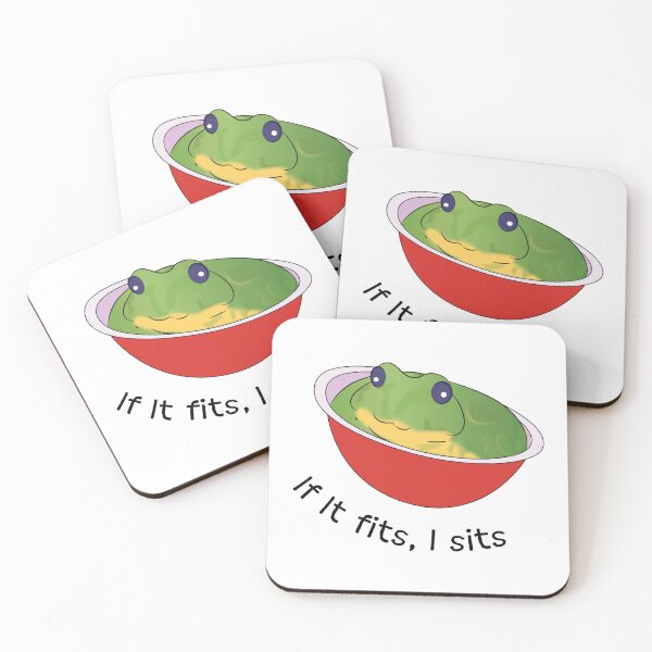 Item preview, Cute Frog in Cup, If It Fits, I Sits designed and sold by Shiraufa.