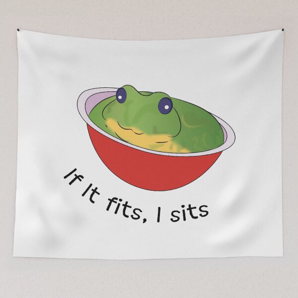Item preview, Cute Frog in Cup, If It Fits, I Sits designed and sold by Shiraufa.