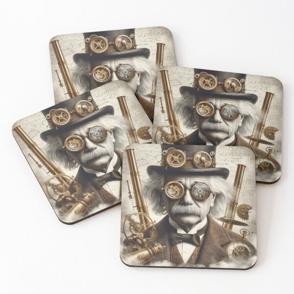 Item preview,  Albert Einstein Steampunk  designed and sold by sevenmountains.