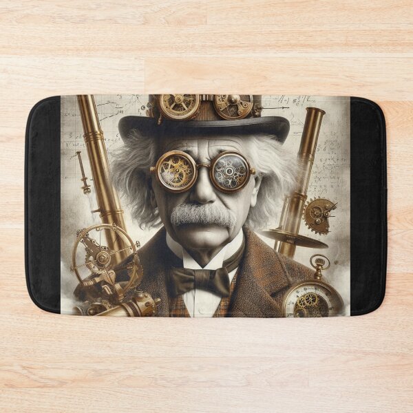 Item preview,  Albert Einstein Steampunk  designed and sold by sevenmountains.