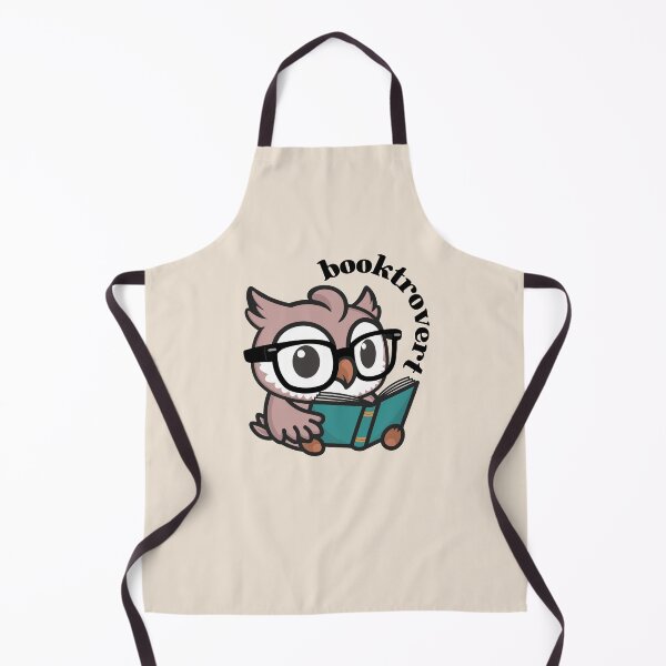 Item preview, Booktrovert | Cute Nerdy Owl Reading a Book designed and sold by Kimochi-Shop.