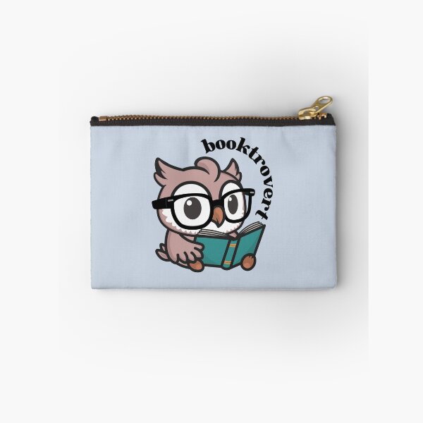 Item preview, Booktrovert | Cute Nerdy Owl Reading a Book designed and sold by Kimochi-Shop.