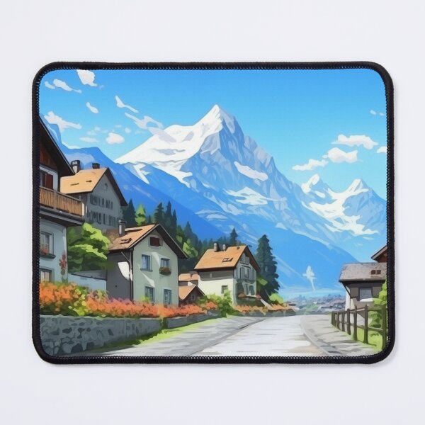 Item preview, The Beauty of Swiss Alley Roads #1 designed and sold by Anuchartl.