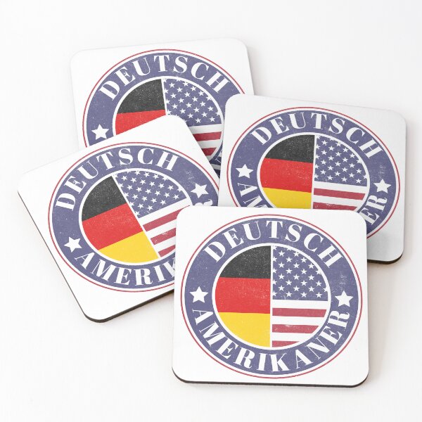Item preview, Proud Deutsch-Amerikaner - German-American Badge - Germany Flag designed and sold by chrisrivait.