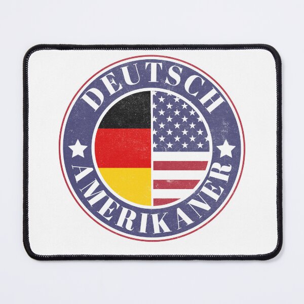 Item preview, Proud Deutsch-Amerikaner - German-American Badge - Germany Flag designed and sold by chrisrivait.