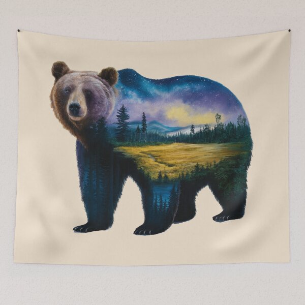 Item preview, Bear Silhouette designed and sold by Myra365Art.