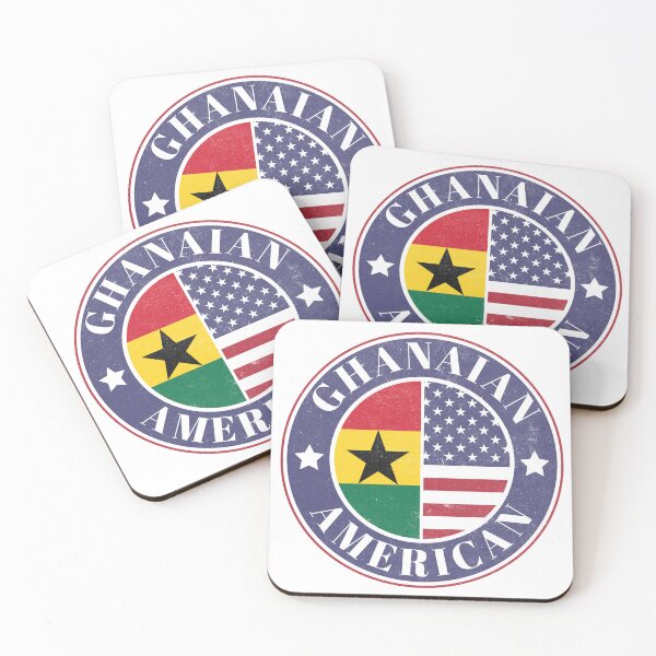 Item preview, Proud Ghanaian-American Badge - Ghana Flag designed and sold by chrisrivait.