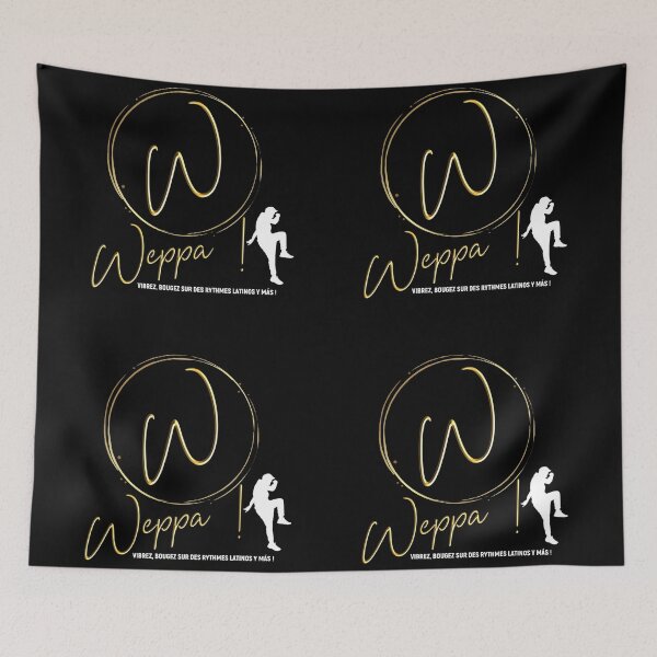 Item preview, Logo of my fitness activity Weppa with personaje and text designed and sold by Alva-Allatino.