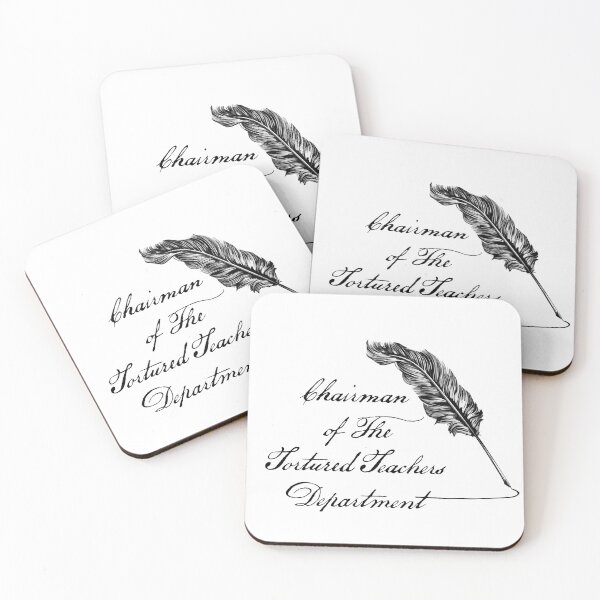 Item preview, Chairman of the Tortured Teachers Department designed and sold by BrittanyRathel.