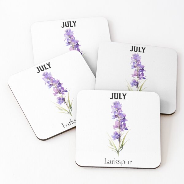 Item preview, July Larkspur flower designed and sold by DavidBriot.
