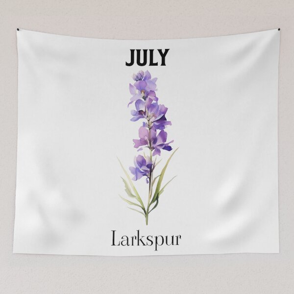 Item preview, July Larkspur flower designed and sold by DavidBriot.
