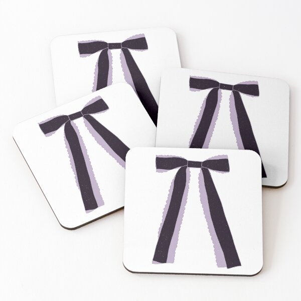 Item preview, Black and Purple Lacy Bow designed and sold by izzygrace04.