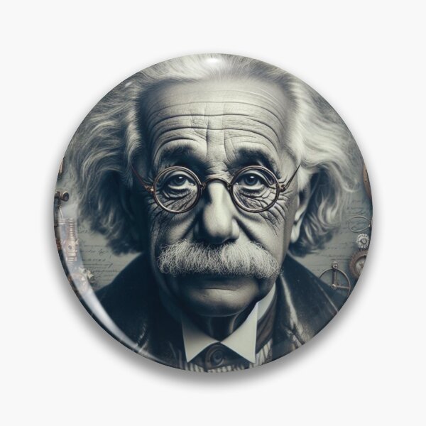 Item preview,  Albert Einstein Steampunk  designed and sold by sevenmountains.