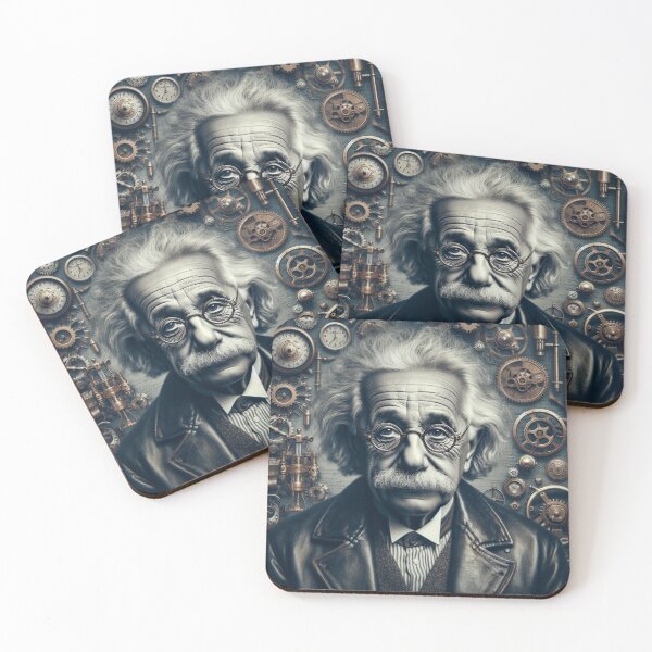 Item preview,  Albert Einstein Steampunk  designed and sold by sevenmountains.
