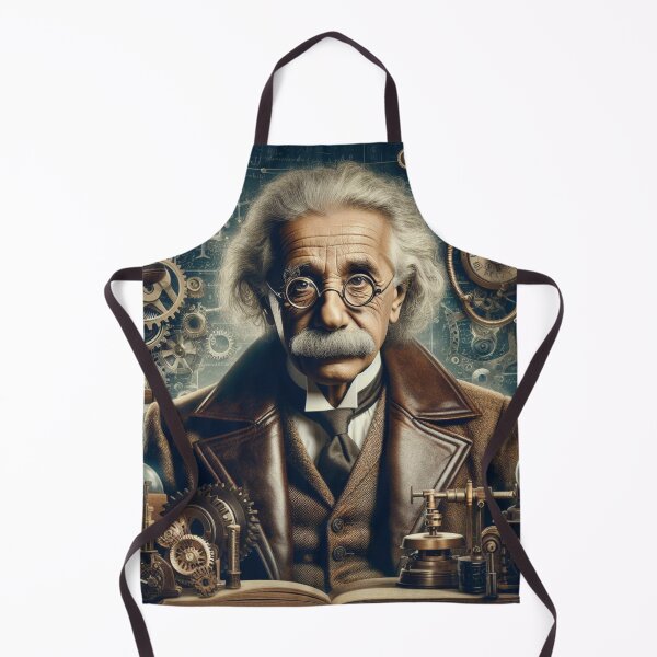 Item preview, Albert Einstein Steampunk designed and sold by sevenmountains.