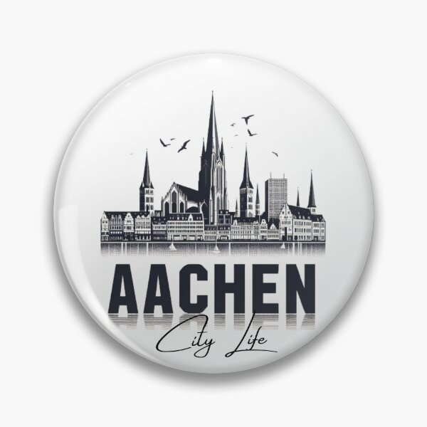 Item preview, Aachen City Sticker- City Life designed and sold by danny-Dsign.