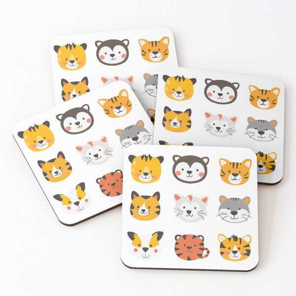 Item preview, 9 Cute Animals designed and sold by NicolasGlowArt.