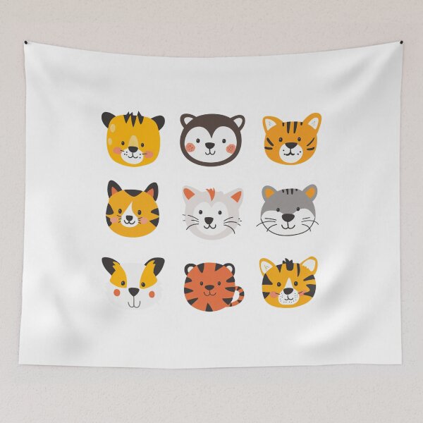 Item preview, 9 Cute Animals designed and sold by NicolasGlowArt.