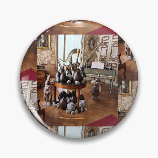 Item preview, vr 3661 / finition 2024 - 6 - " Here Real Chocolate - ici du Vrai Chocolat - la Décoration intérieur du Château de Cheverny - France - 10 Avril 2024 - Okaio-Umin Créations Olavia-Olao designed and sold by o.okaïo.