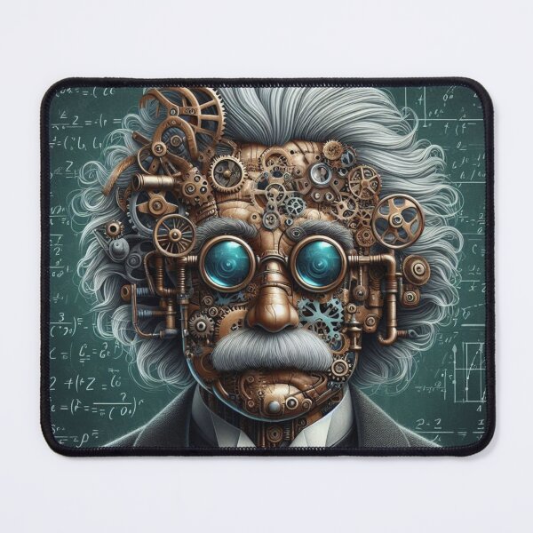Item preview, Albert Einstein Steampunk  designed and sold by sevenmountains.