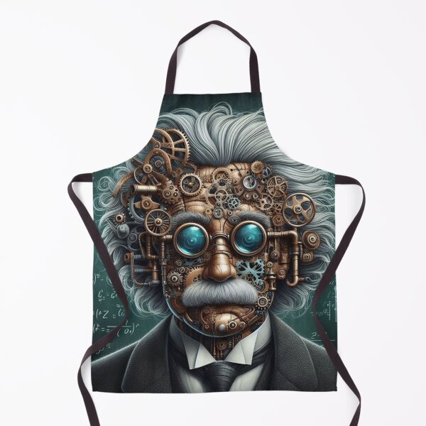 Item preview, Albert Einstein Steampunk designed and sold by sevenmountains.