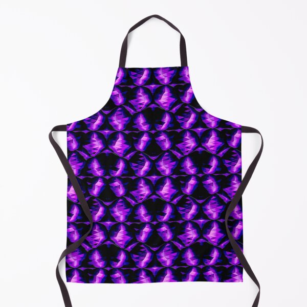 Item preview, Purple Crystal Orb Pattern on Black Pattern designed and sold by TheRulerofEarth.