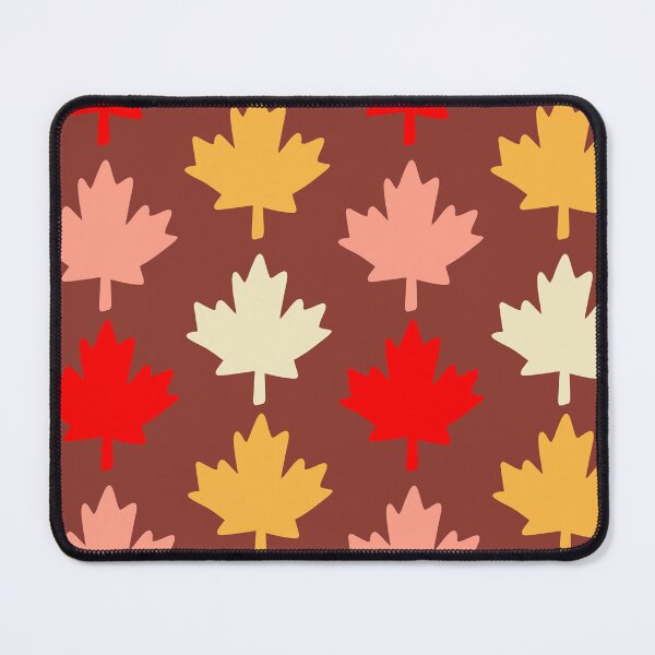 Item preview, Maple Leaf Pattern (red/yellow/pink/brown) designed and sold by Design Minds Boutique.