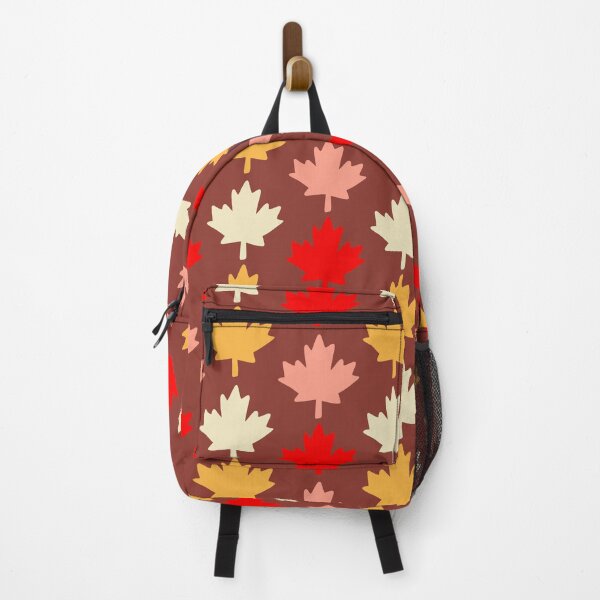 Item preview, Maple Leaf Pattern (red/yellow/pink/brown) designed and sold by Design Minds Boutique.