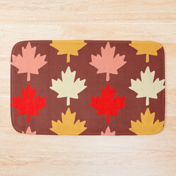 Item preview, Maple Leaf Pattern (red/yellow/pink/brown) designed and sold by Design Minds Boutique.