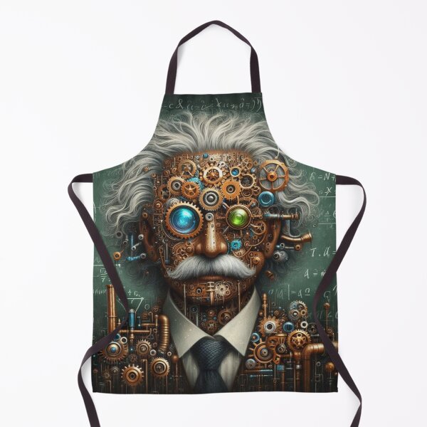Item preview, Albert Einstein Steampunk designed and sold by sevenmountains.