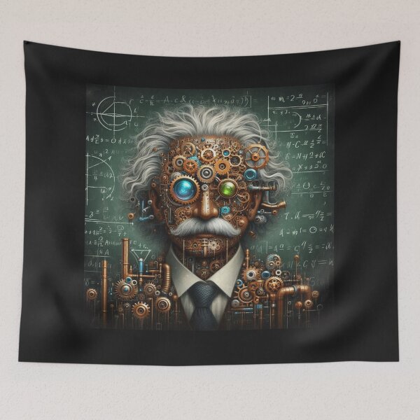 Item preview, Albert Einstein Steampunk  designed and sold by sevenmountains.