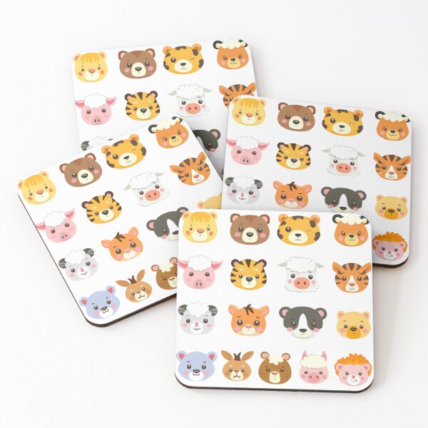 Item preview, Caras De Animales Lindos designed and sold by NicolasGlowArt.